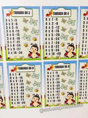 Tabuada da Multiplicação Joaninha - foto 4 de 5