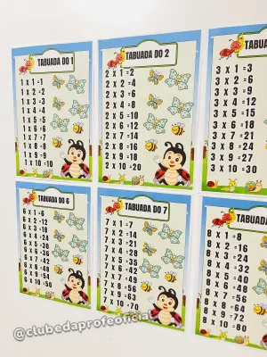 Tabuada da Multiplicação Joaninha - foto 5 de 5