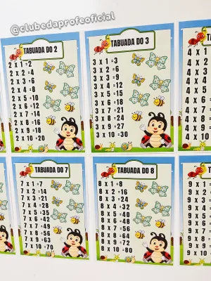 Tabuada da Multiplicação Joaninha - foto 2 de 5