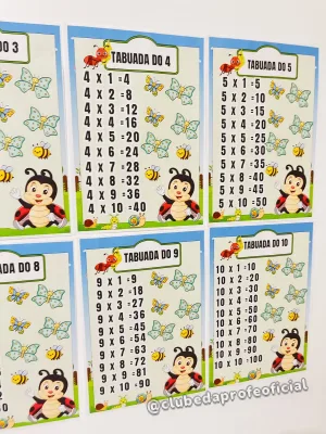 Tabuada da Multiplicação Joaninha - foto 3 de 5