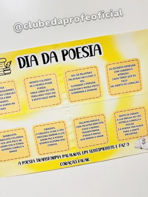 Painel Dia da Poesia - foto 7 de 7