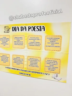 Painel Dia da Poesia - foto 5 de 7