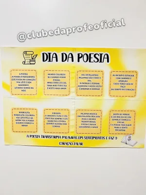 Painel Dia da Poesia - foto 4 de 7