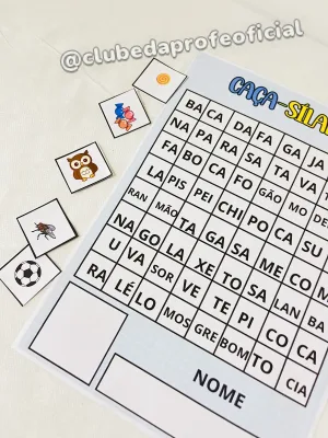 Caça-Sílabas Ilustrado - foto 2 de 3