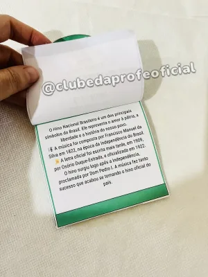 Flipbook do Hino Nacional Brasileiro - foto 4 de 4