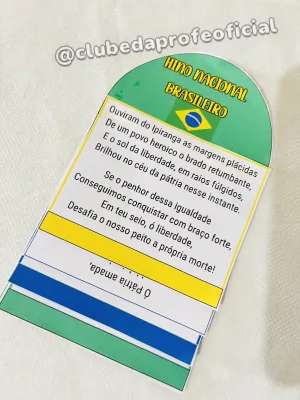 Flipbook do Hino Nacional Brasileiro - foto 2 de 4