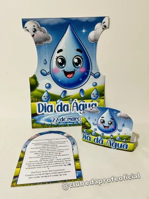 Dia da Água: Avental, Luva e Coroa - foto 5 de 5