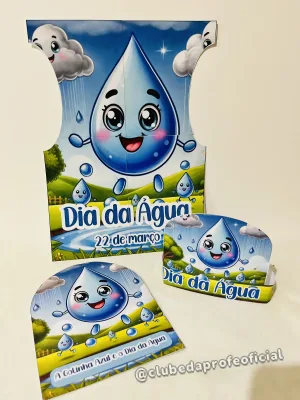 Dia da Água: Avental, Luva e Coroa - foto 4 de 5