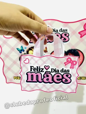 Kit Dia das Mães: Painel, Cartão e Bolsinha - foto 6 de 6