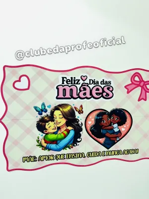 Kit Dia das Mães: Painel, Cartão e Bolsinha - foto 3 de 6