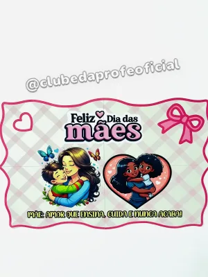 Kit Dia das Mães: Painel, Cartão e Bolsinha - foto 2 de 6