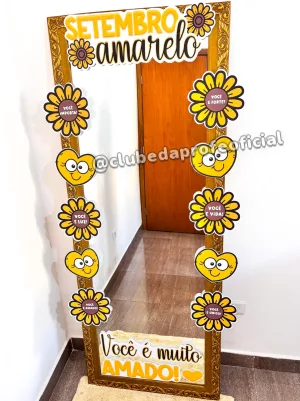 Moldura de Espelho para Setembro Amarelo