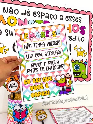 Kit Semana de Provas: Monstrinhos - foto 14 de 17