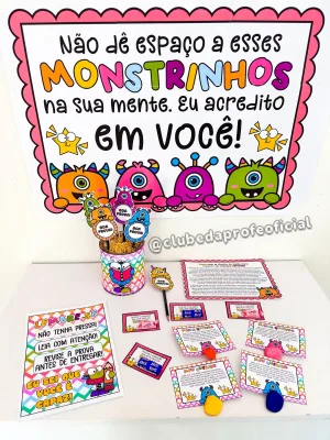Kit Semana de Provas: Monstrinhos - foto 7 de 17