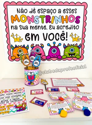 Kit Semana de Provas: Monstrinhos - foto 3 de 17