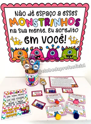 Kit Semana de Provas: Monstrinhos - foto 2 de 17