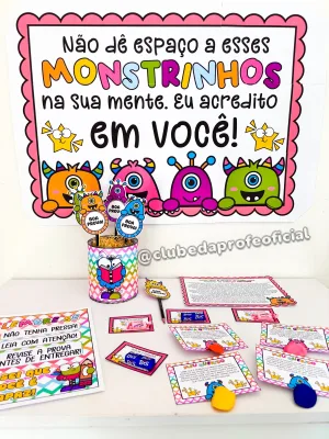Kit Semana de Provas: Monstrinhos - foto 6 de 17