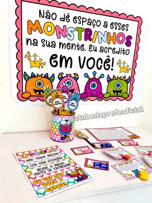 Kit Semana de Provas: Monstrinhos - foto 8 de 17