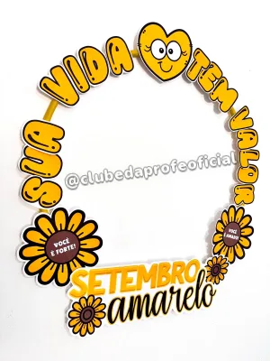 Bambolê Setembro Amarelo - foto 8 de 12