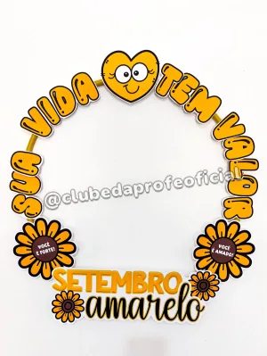 Bambolê Setembro Amarelo - foto 4 de 12
