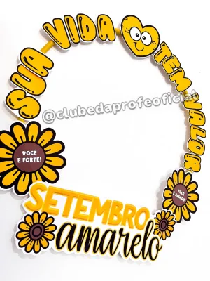 Bambolê Setembro Amarelo - foto 12 de 12