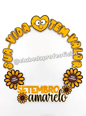 Bambolê Setembro Amarelo - foto 10 de 12