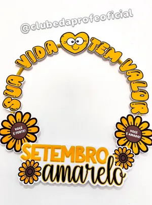 Bambolê Setembro Amarelo - foto 2 de 12