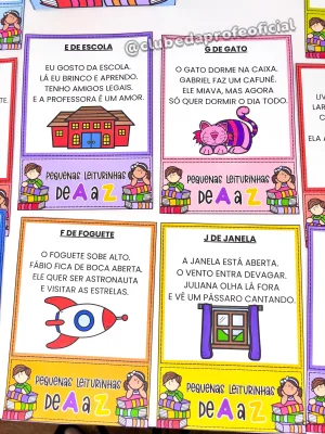 Pequenas Leiturinhas de A a Z - foto 17 de 21