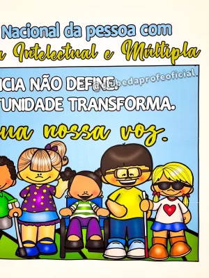 Painel Semana Nacional da Pessoa com Deficiência Intelectual e Múltipla - foto 11 de 13