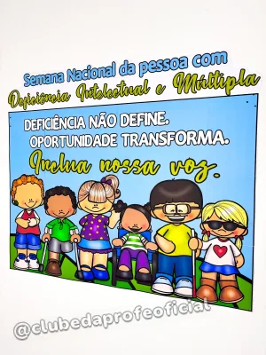 Painel Semana Nacional da Pessoa com Deficiência Intelectual e Múltipla - foto 3 de 13