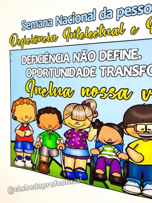 Painel Semana Nacional da Pessoa com Deficiência Intelectual e Múltipla - foto 12 de 13