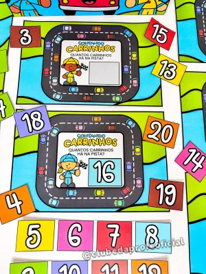 Contando Carrinhos: 1 a 20 - foto 15 de 20