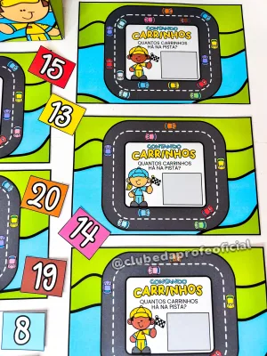 Contando Carrinhos: 1 a 20 - foto 16 de 20