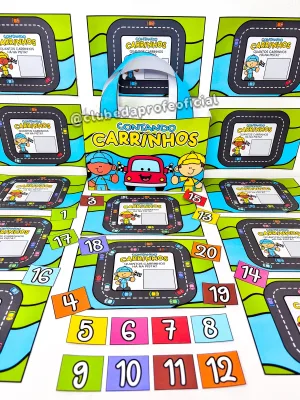 Contando Carrinhos: 1 a 20 - foto 2 de 20