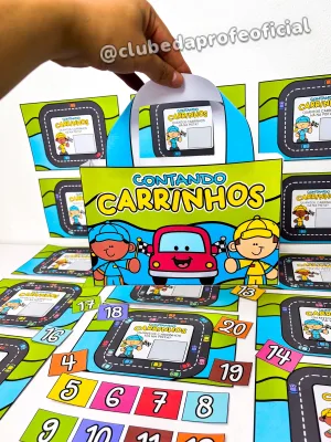 Contando Carrinhos: 1 a 20 - foto 10 de 20