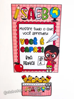 Cartaz de Incentivo SAEB - foto 5 de 11