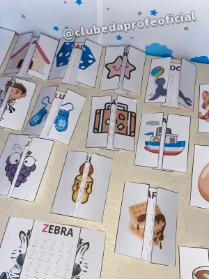 Alfabeto Interativo: Traçado das Letras