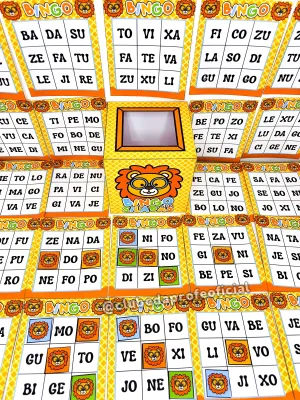 Bingo das Sílabas Simples - foto 5 de 15