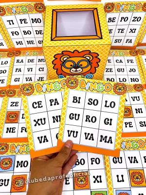Bingo das Sílabas Simples - foto 10 de 15