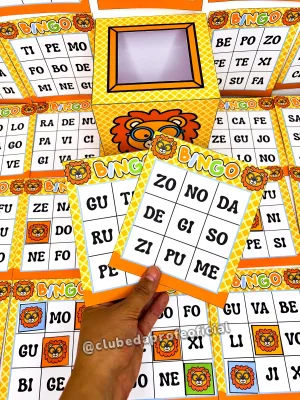 Bingo das Sílabas Simples - foto 9 de 15