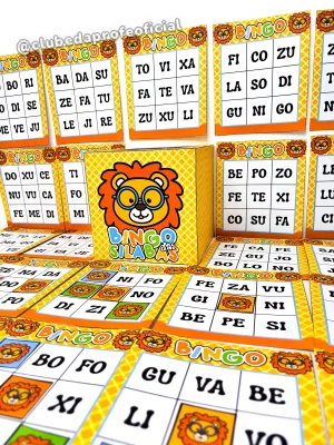 Bingo das Sílabas Simples - foto 3 de 15
