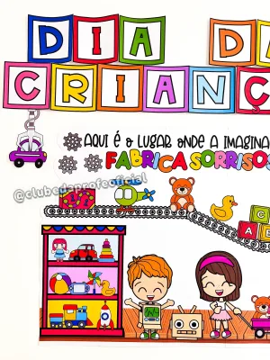 Painel Fábrica de Brinquedos para o Dia das Crianças - foto 5 de 15