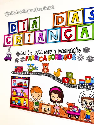 Painel Fábrica de Brinquedos para o Dia das Crianças - foto 14 de 15