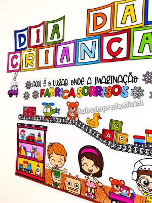 Painel Fábrica de Brinquedos para o Dia das Crianças - foto 8 de 15