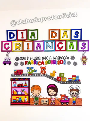 Painel Fábrica de Brinquedos para o Dia das Crianças - foto 11 de 15