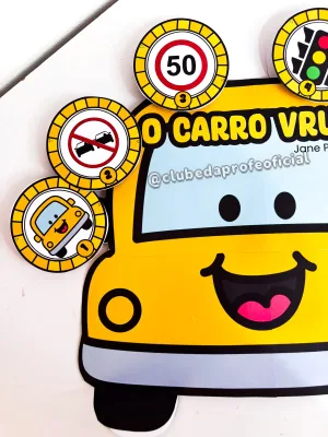 Luva de História O Carro Vrum - foto 16 de 17