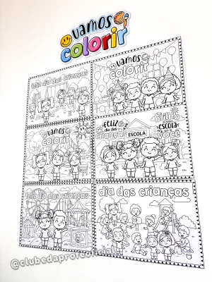 Painéis para Colorir: Dia das Crianças - foto 11 de 13