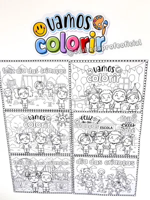 Painéis para Colorir: Dia das Crianças - foto 12 de 13
