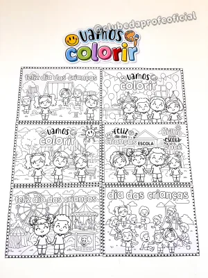 Painéis para Colorir: Dia das Crianças - foto 7 de 13