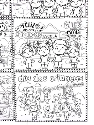 Painéis para Colorir: Dia das Crianças - foto 5 de 13